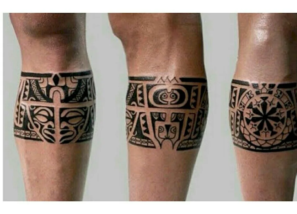 Biomechanics leg tattoo