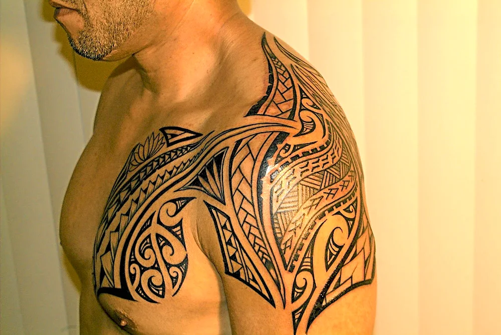 Polynesia tattoo Dwayne Johnson