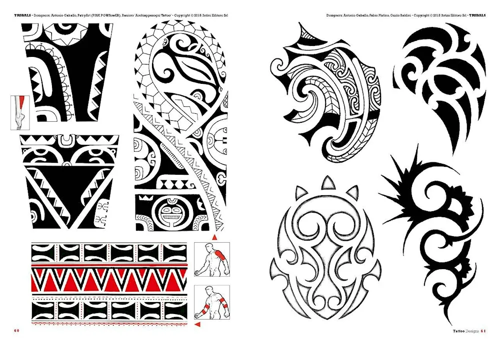 Polynesia tattoo patterns