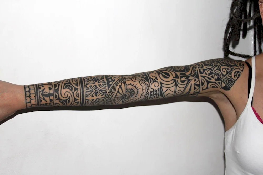 Polynesia tribal forearm