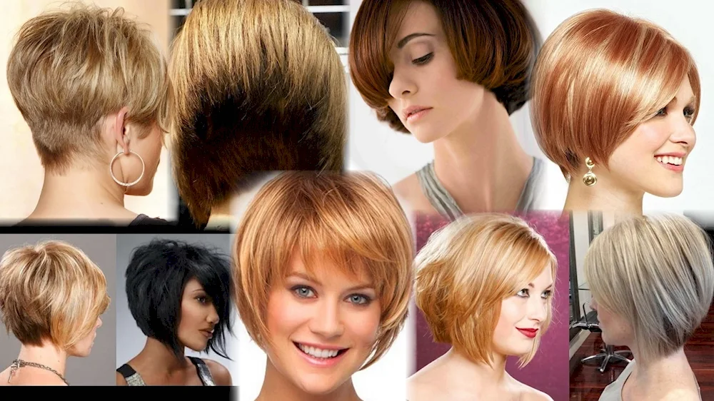 Graduated bob Cascade bob haircut