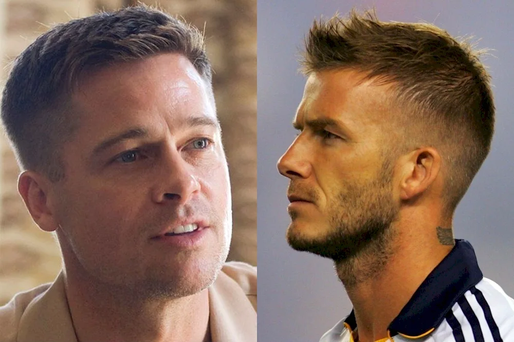 Fade half-box haircut