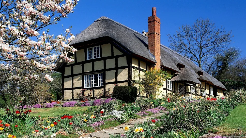 Village House in Devonshire England