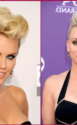 Pompadour hairstyle for women