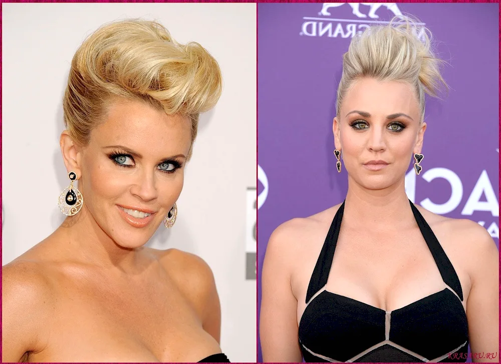 Pompadour hairstyle for women