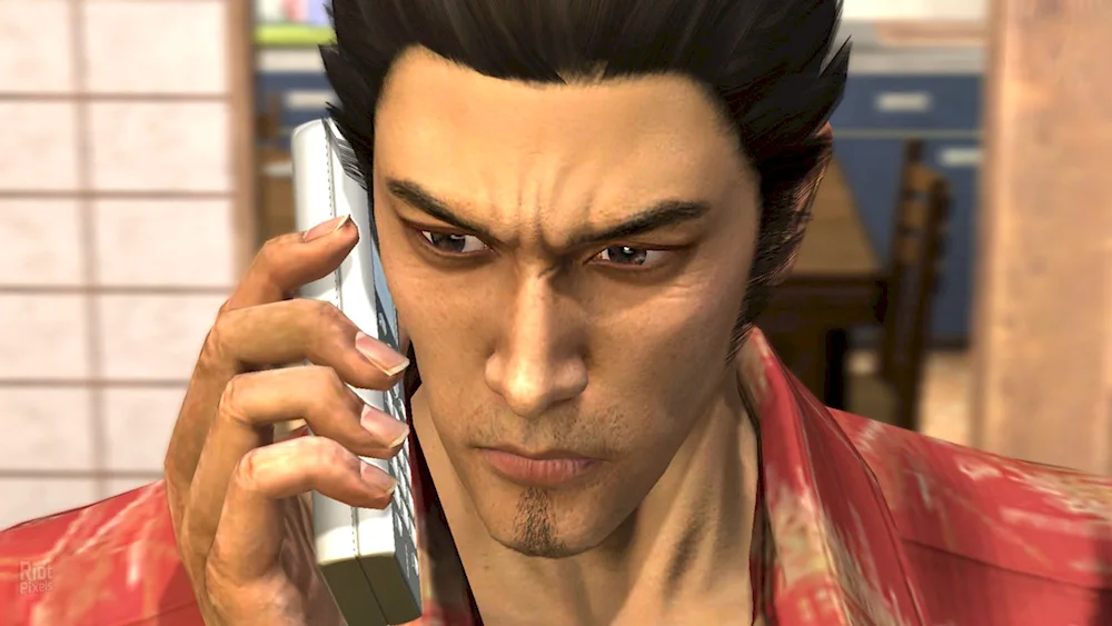 Pompadour haircut yakuza
