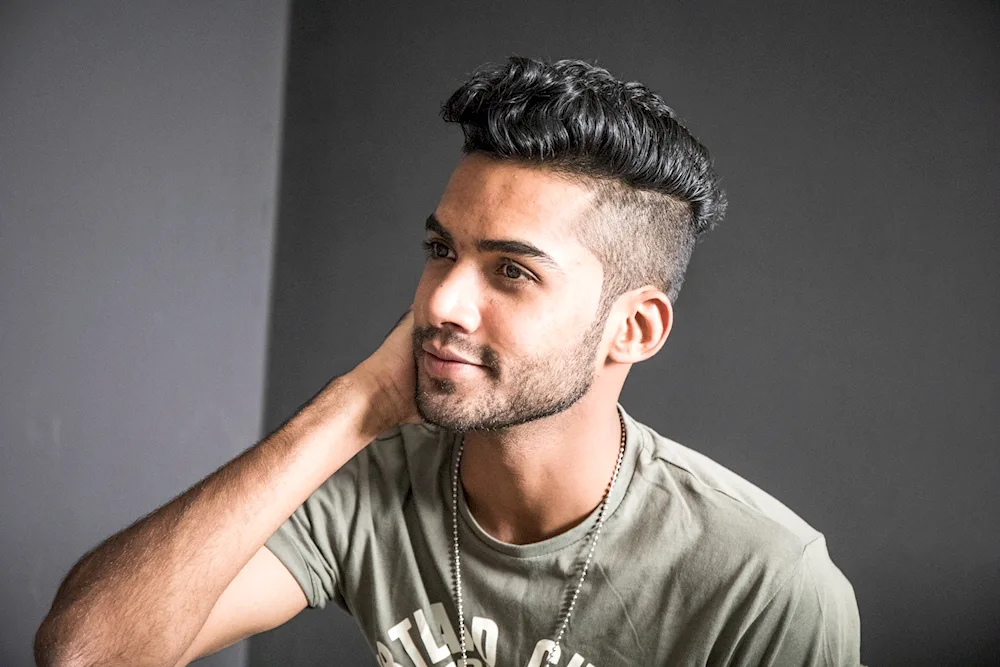 Pompadour haircut for men