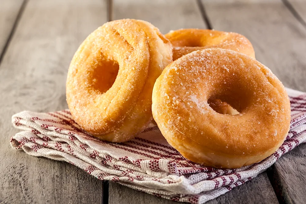 Powdered doughnuts