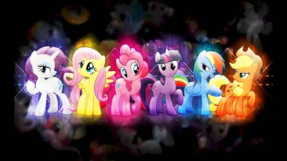 Pony desktop screensaver