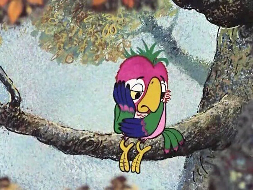 Soyuzmultfilm parrot Kesha