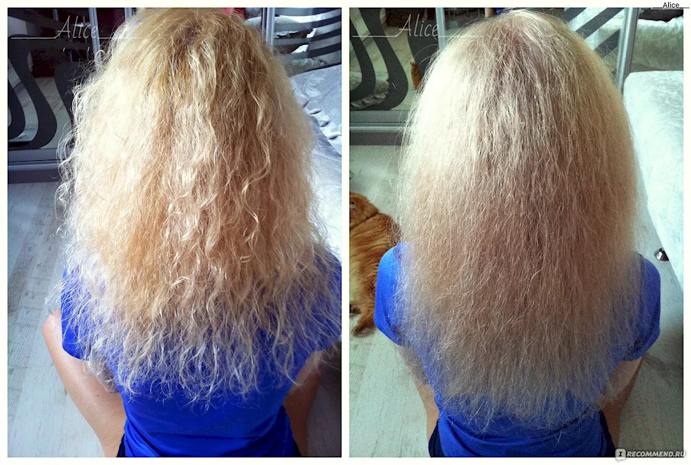 Dry hair