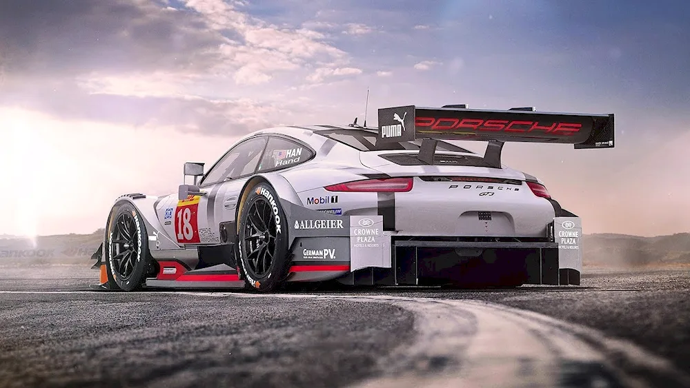 Porsche 911 gt3 Race car