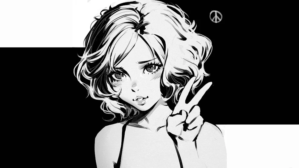 Girl drawing