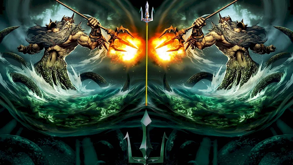 Poseidon God of the Seas