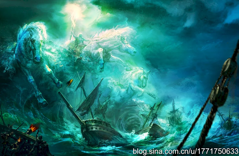 Poseidon God of the Seas