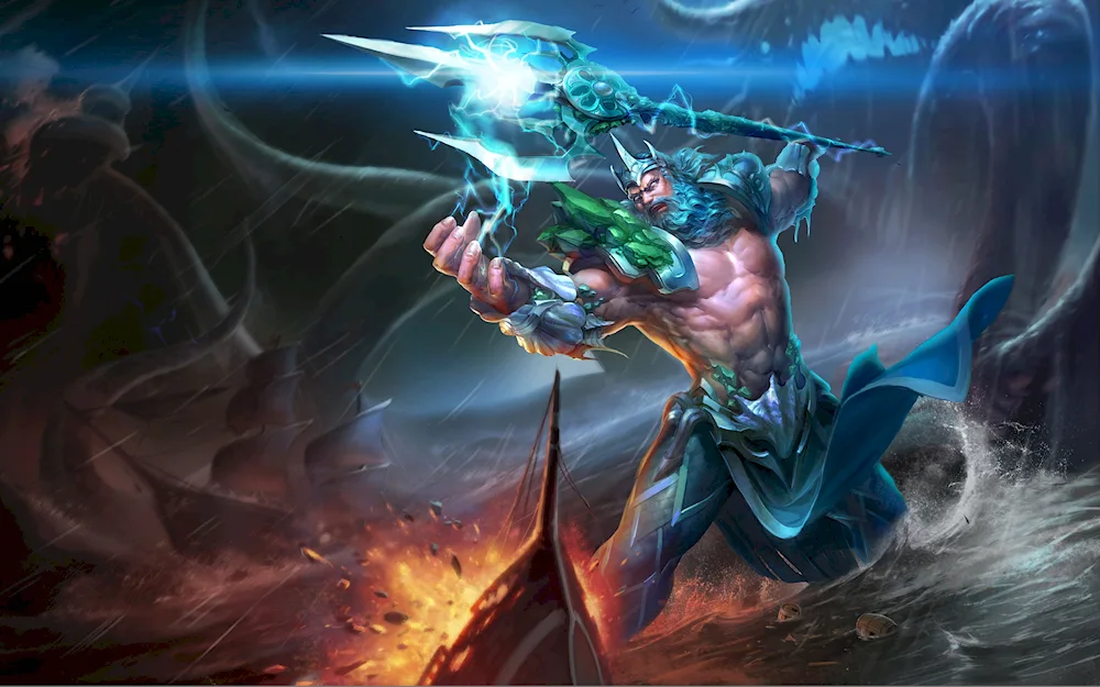 Poseidon God of the Seas