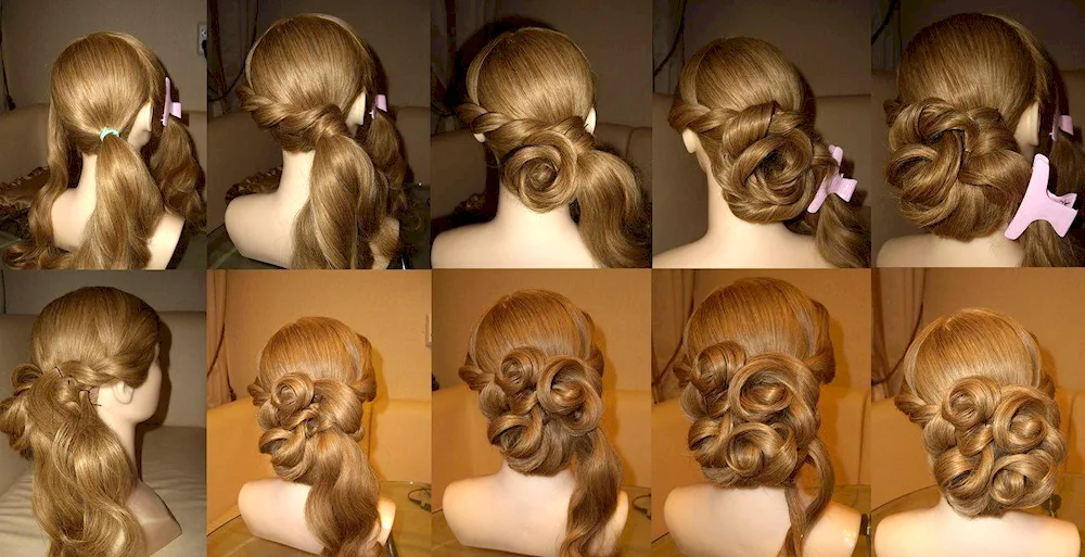 Step-by-step prom hairstyles