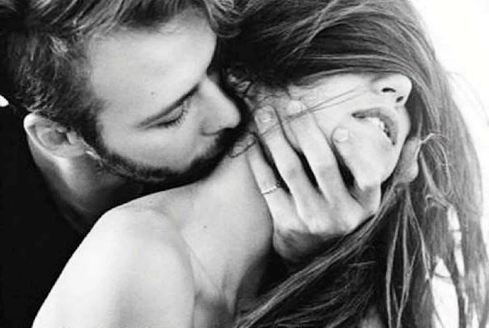 Kissing on the neck
