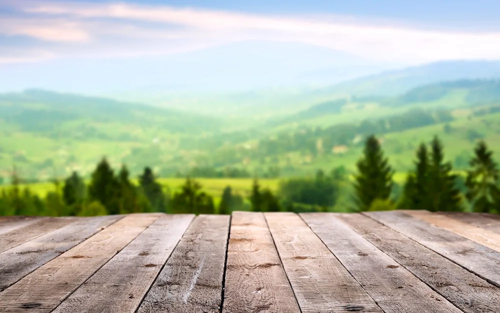 Wood table texture