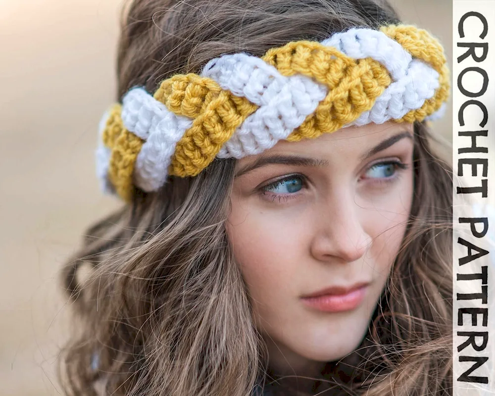 Knitted headband