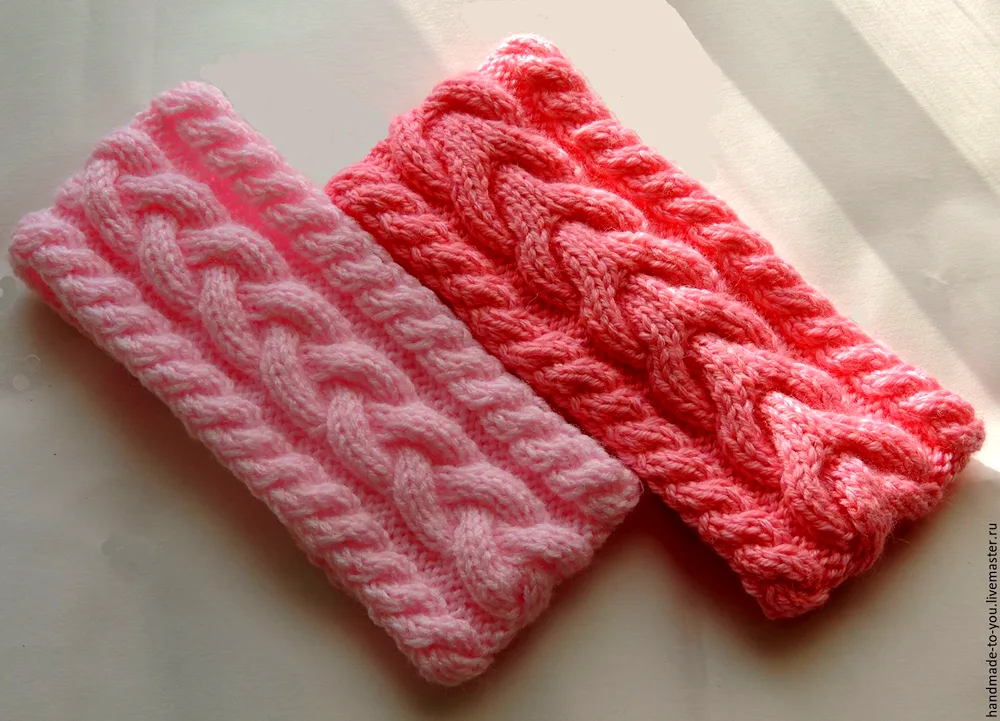 Knitted headband