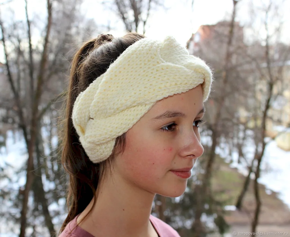 Knitted headband