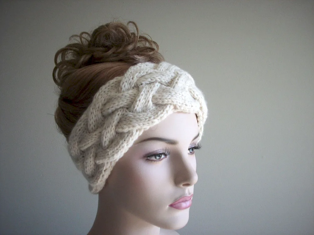 Knitted headband