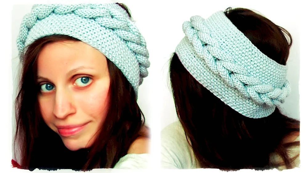 Knitted headband