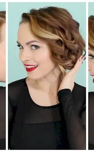 Holiday hairstyles for bob