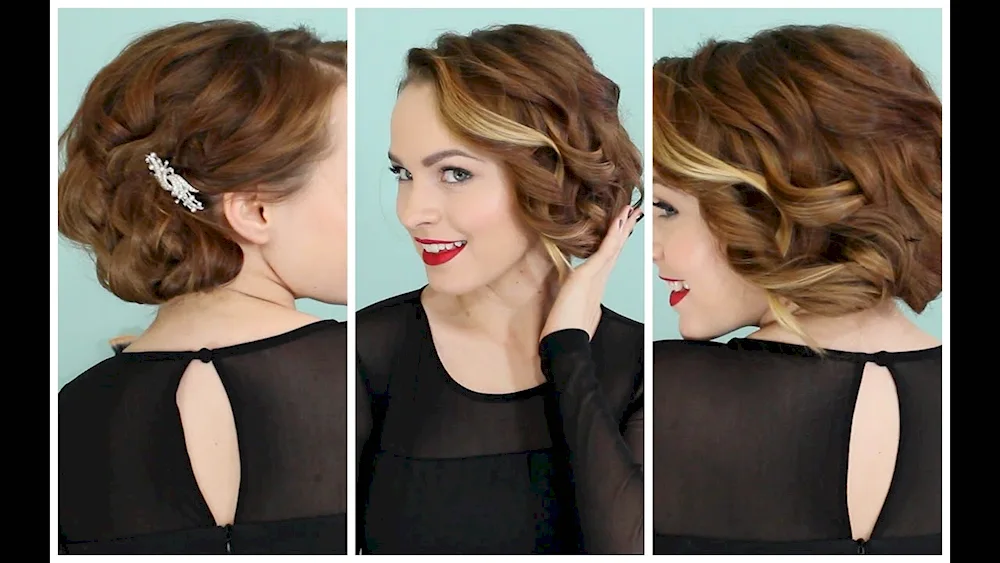 Holiday hairstyles for bob