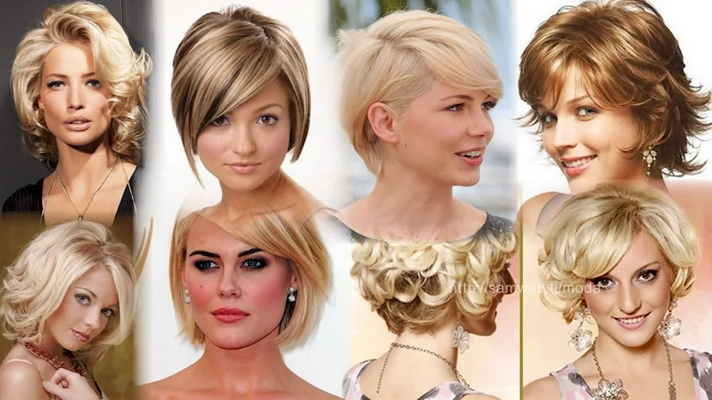 Cascade bob haircut for curly hair