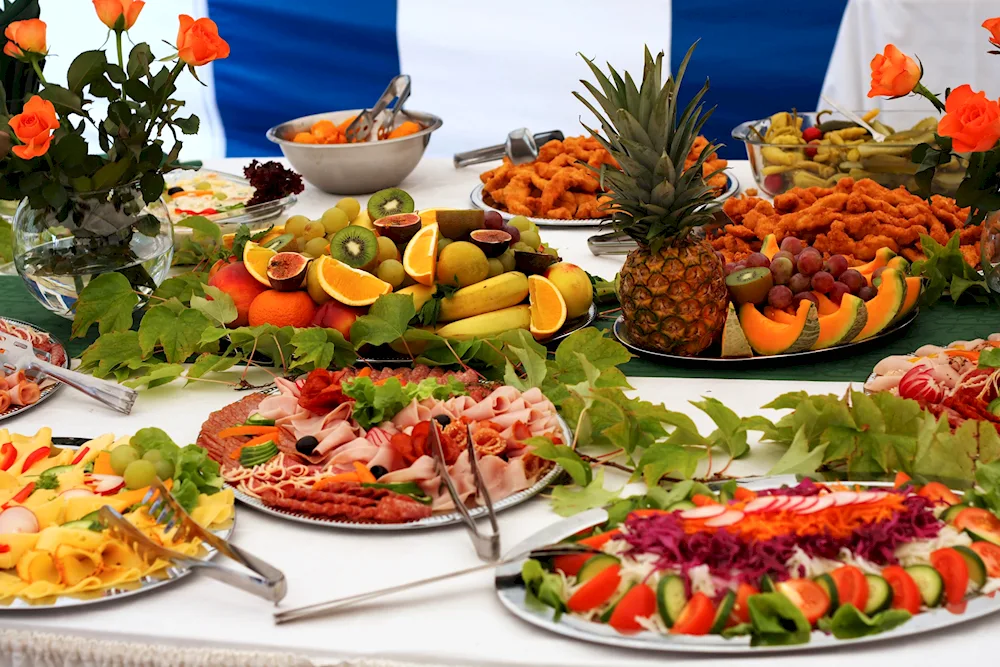 New Year's table