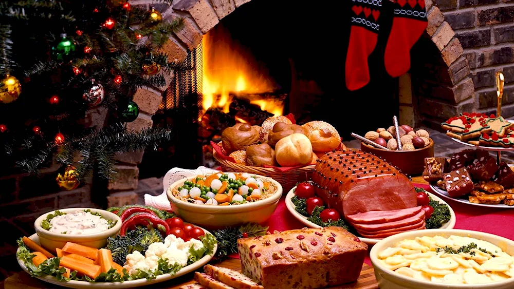 New Year's table
