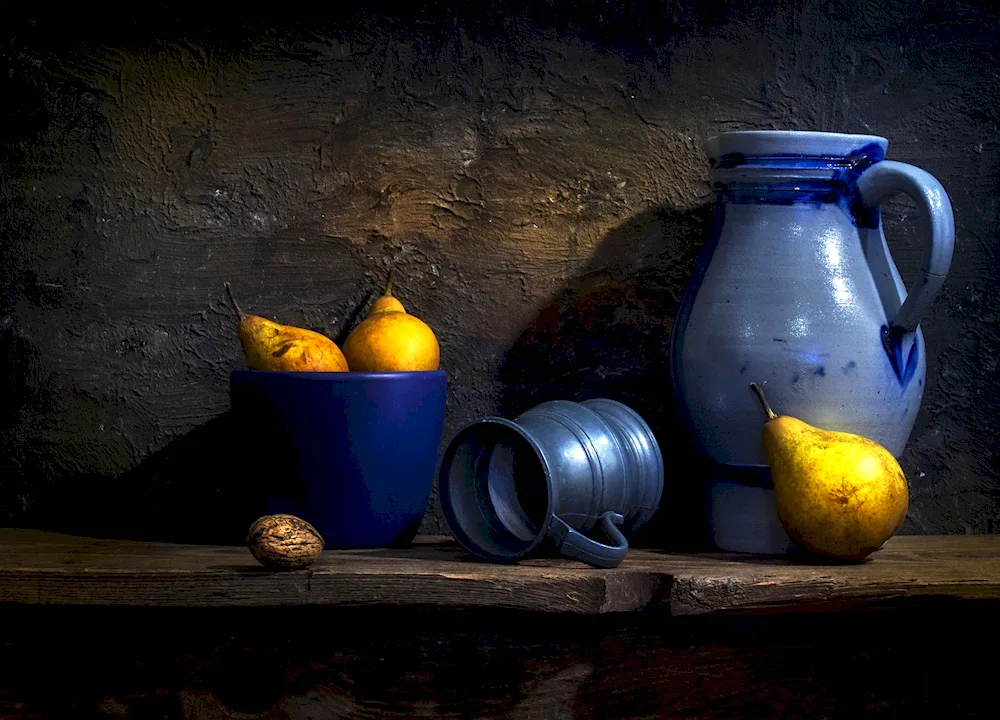 Caravaggio jug still life