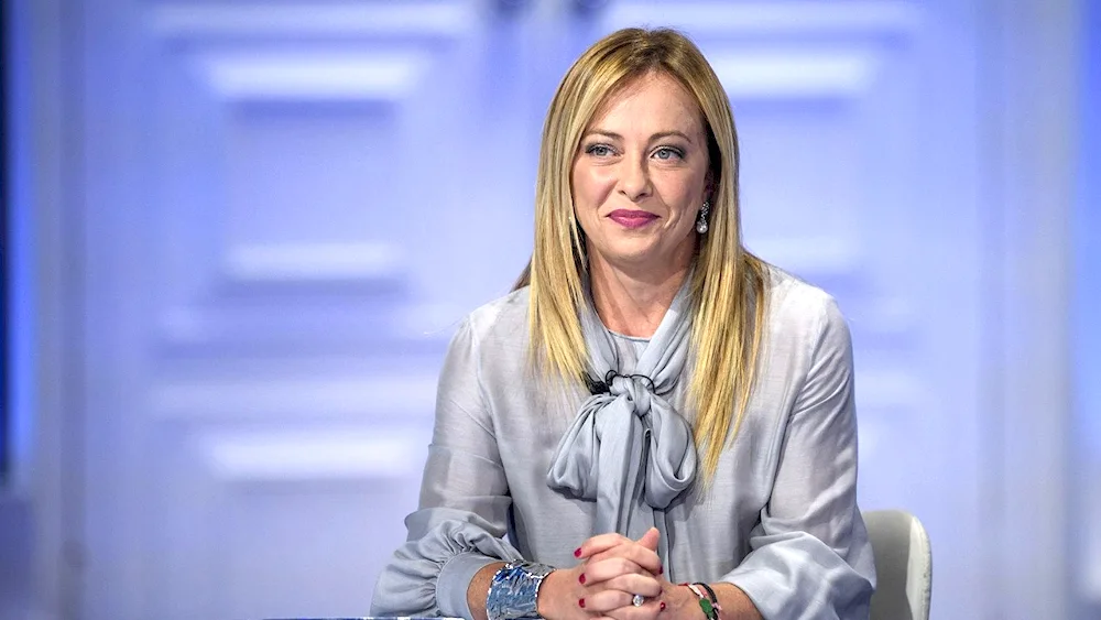 Prime Minister of Italy Giorgia Meloni