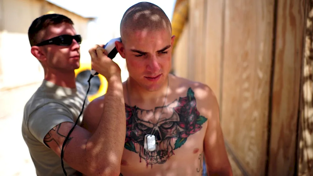 American soldier haircut