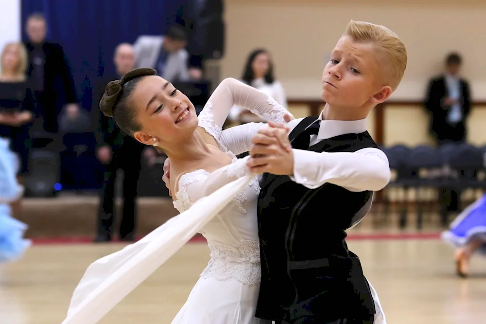 Hair for ballroom dancing for boys