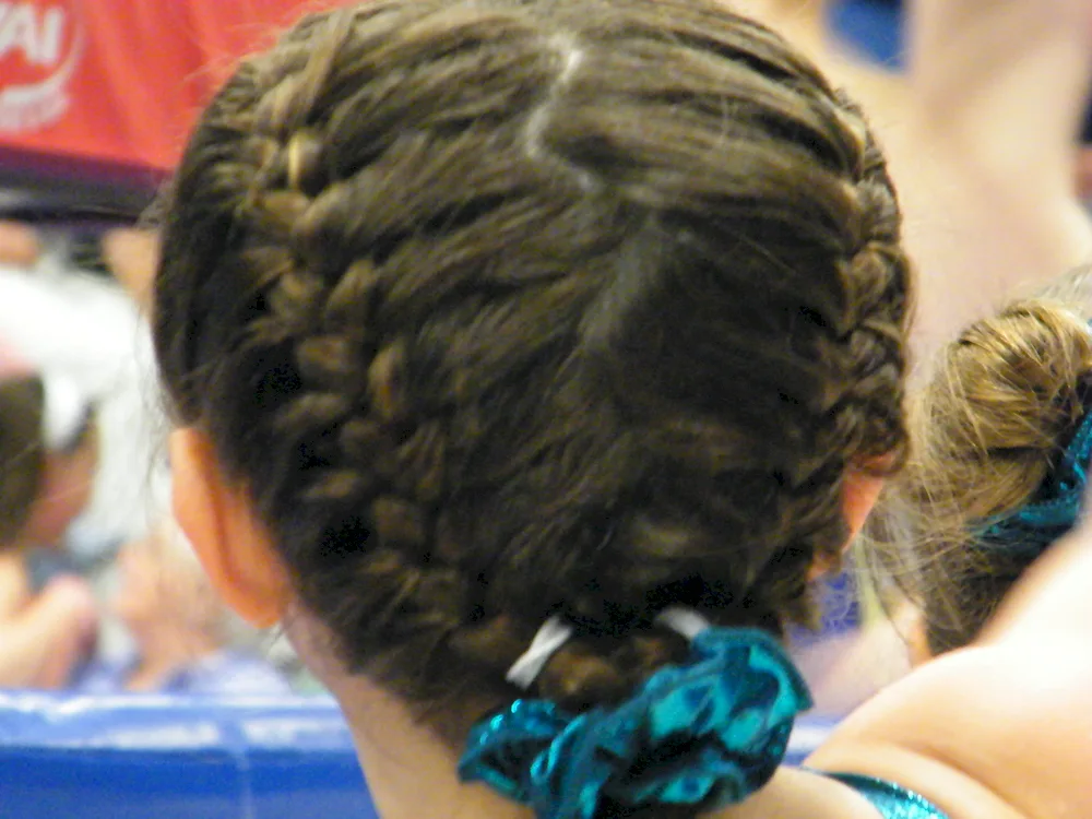 Gymnastics hairstyles