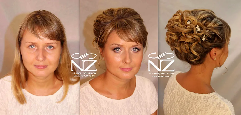 Medium hair hairstyle for mum of the bride