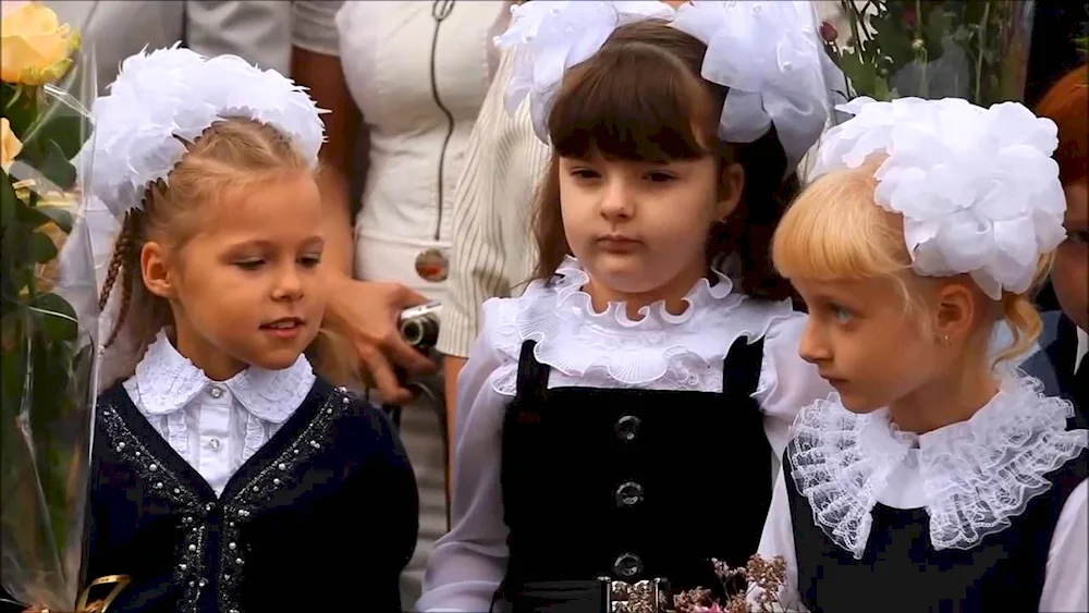 First-grader hairstyle