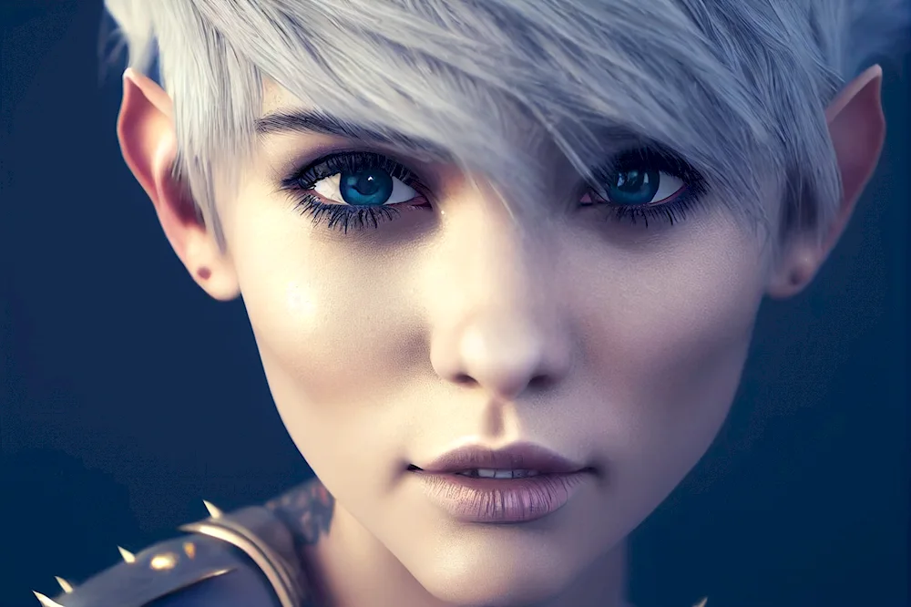 Pixie hairstyle