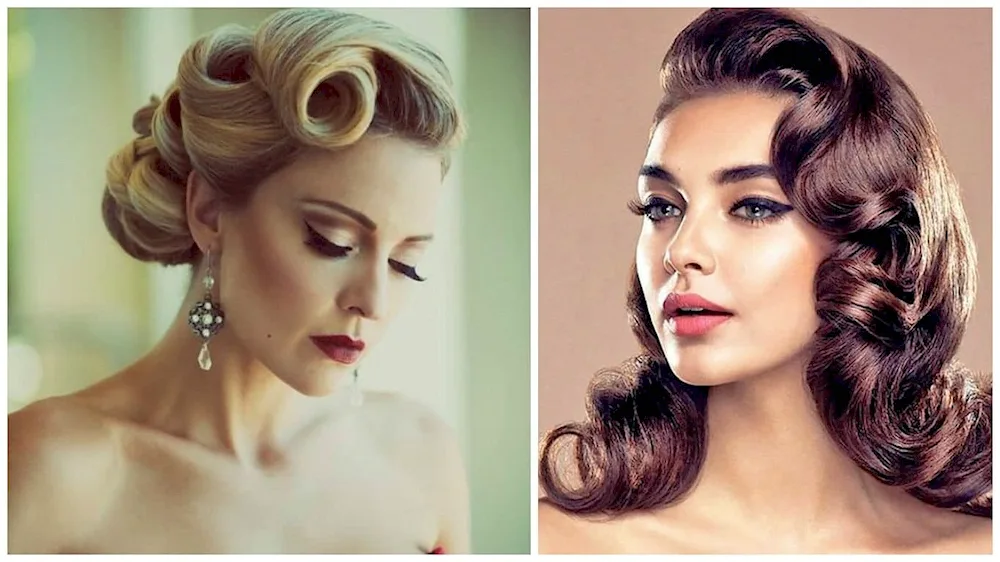 Gatsby cold wave hairstyle