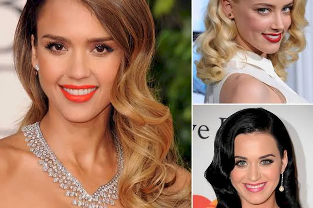 Hairstyle Hollywood wave