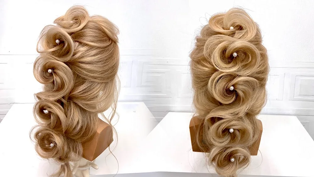 Greek braid hairstyle