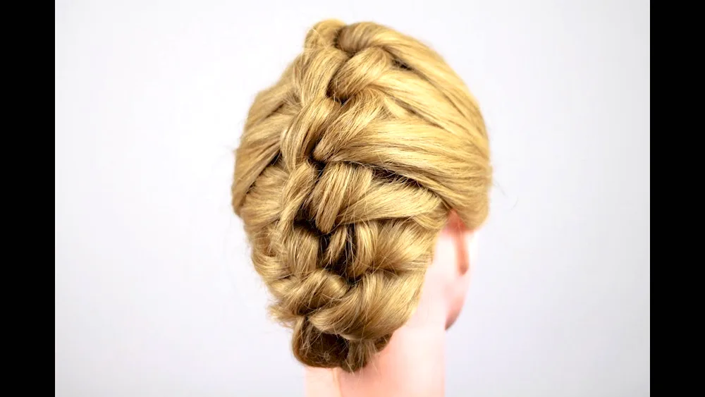 Knot hairstyle