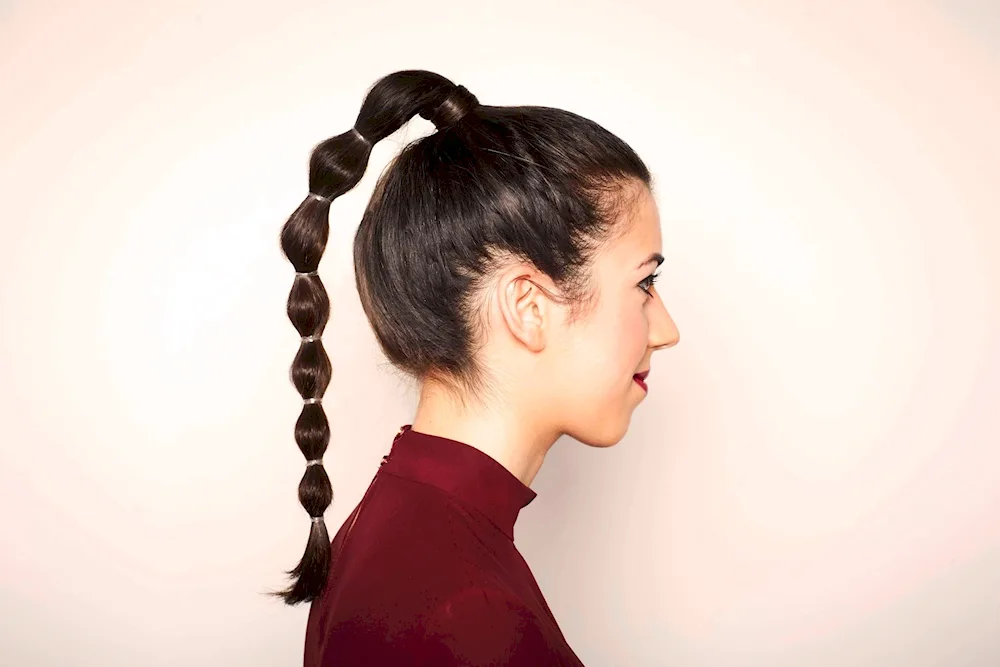 Ponytail hairstyle