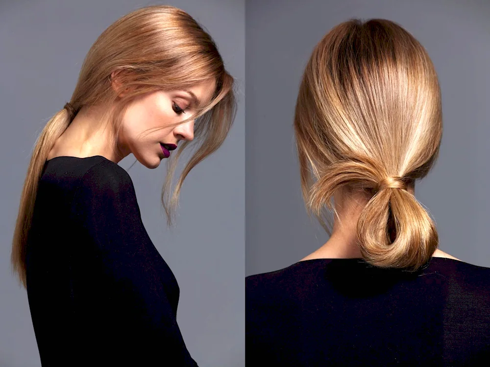 Ponytail hairstyle
