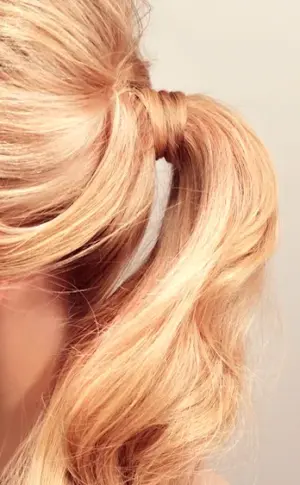Ponytail hairstyle