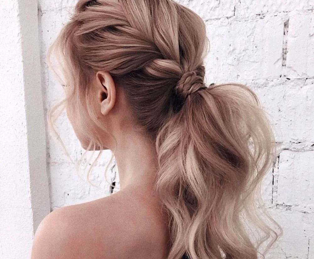 Ponytail hairstyle