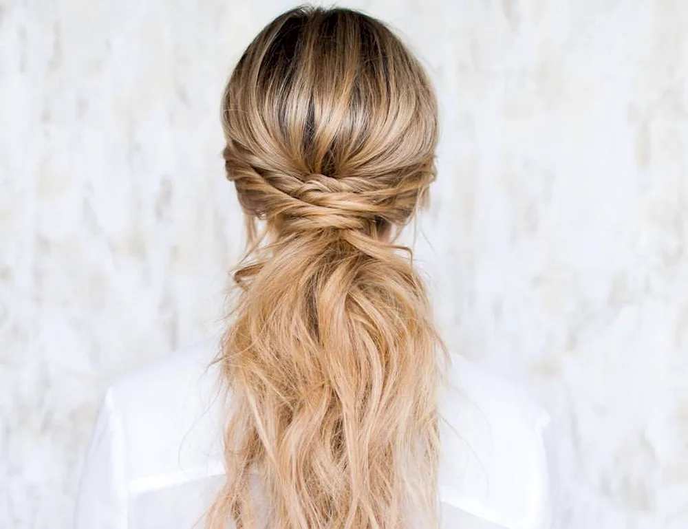 Ponytail hairstyle